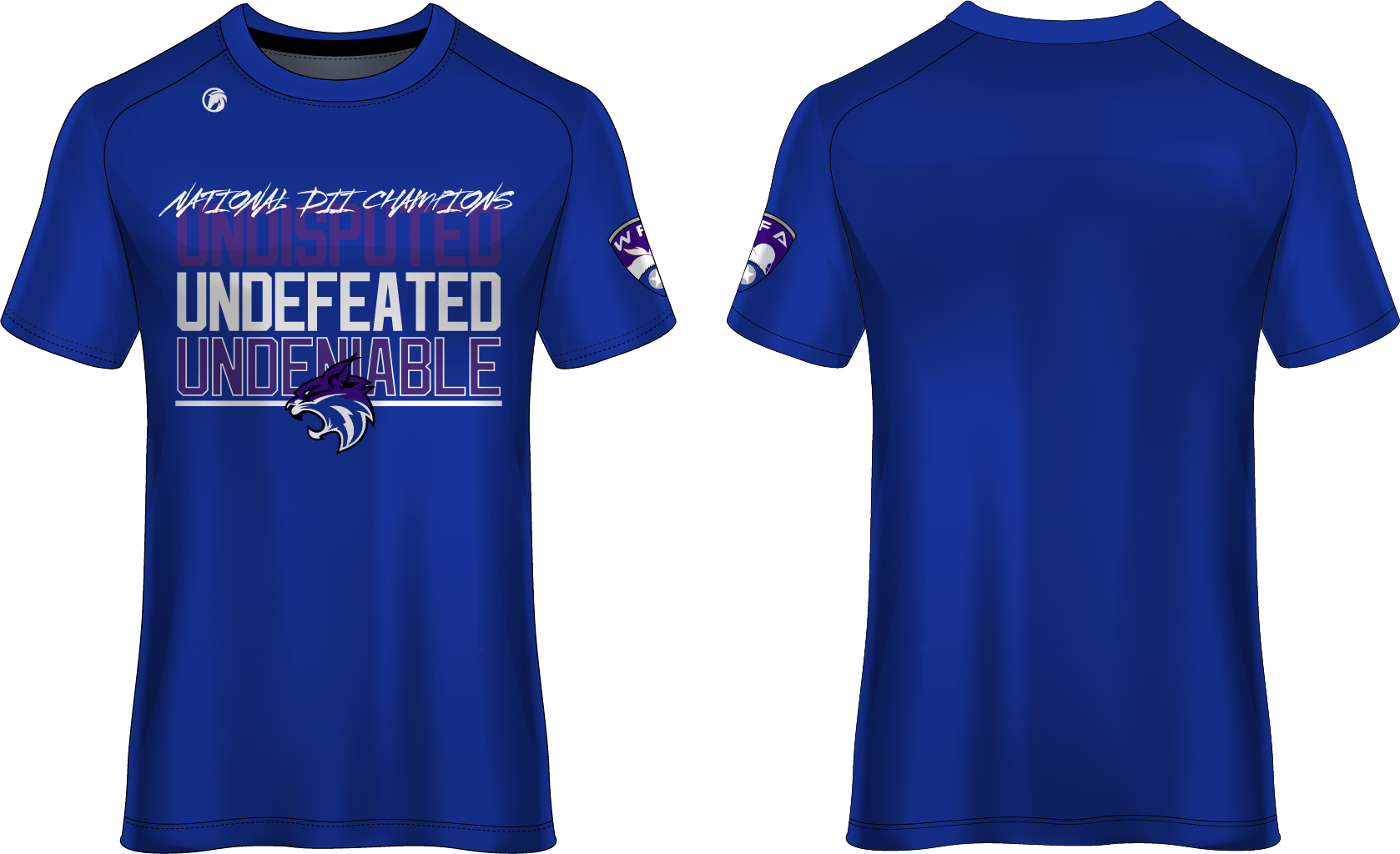 Wildcats Champions Shirt - Blue