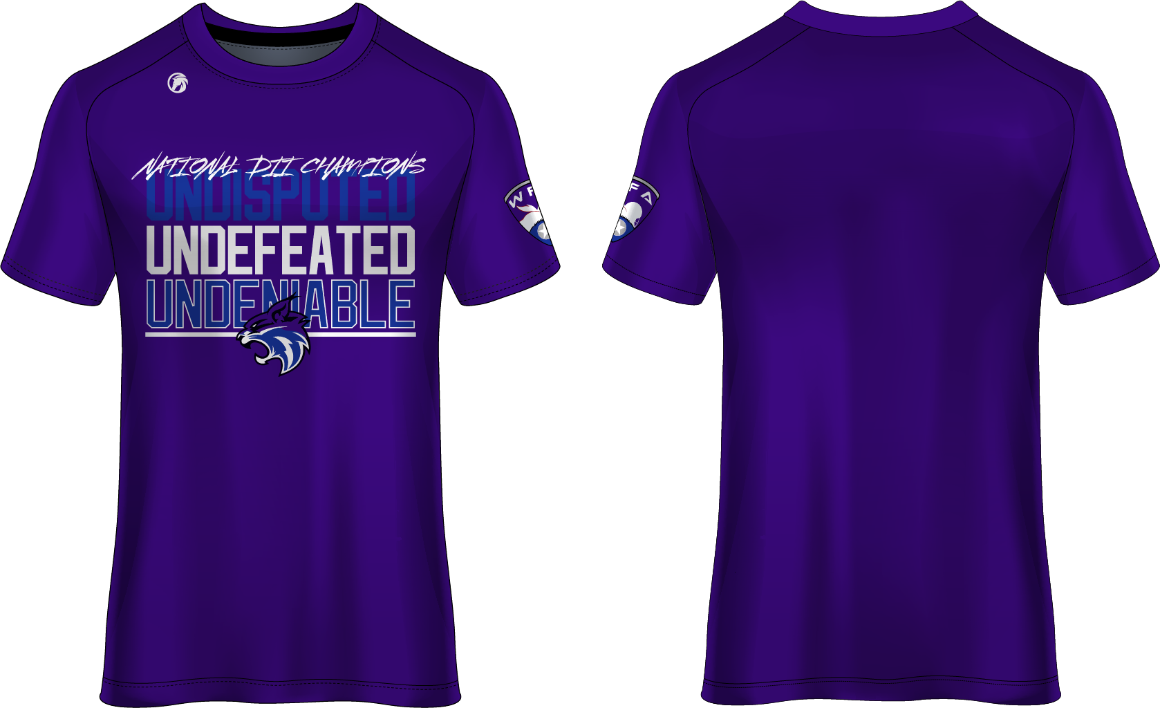 Wildcats Champions Shirt - Purple