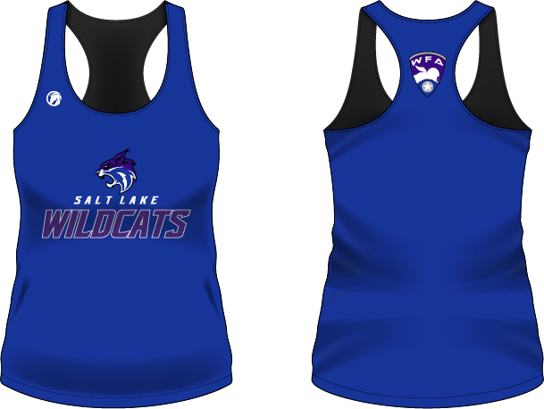 Wildcats Womens Tank Top - Blue