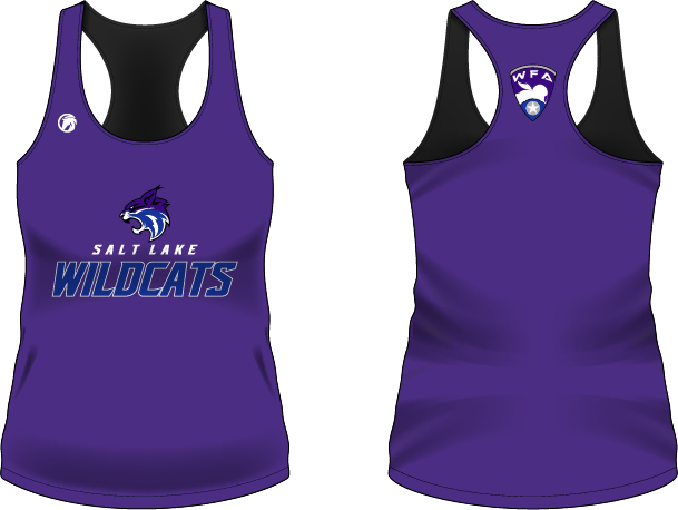 Wildcats Womens Tank Top - Purple